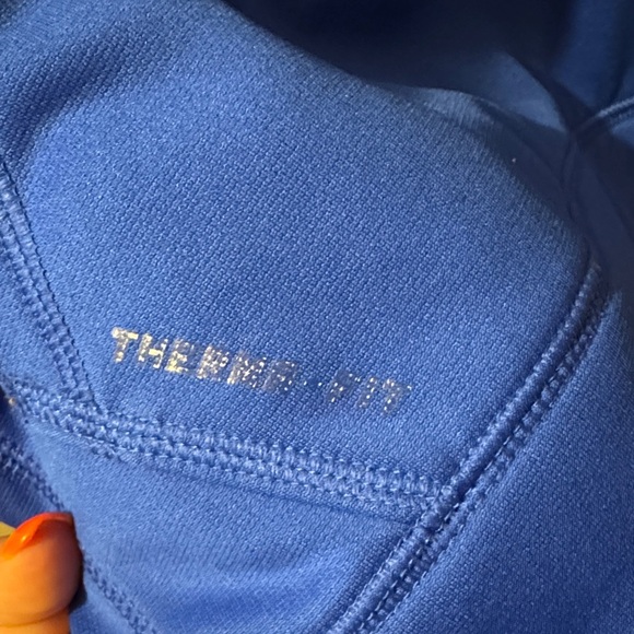 Nike Royal Blue Hoodie with Metallic Logo - Picture 2 of 6